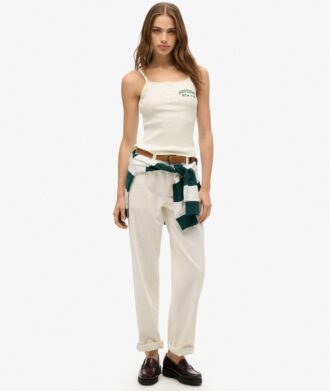 Top de tirantes con estampado y botones de Athletic Essentials