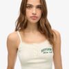Top de tirantes con estampado y botones de Athletic Essentials