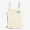 Top de tirantes con estampado y botones de Athletic Essentials