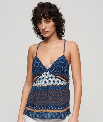 Top de tirantes estampado