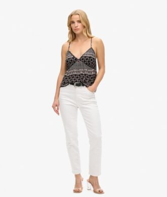 Top de tirantes estampado