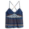 Top de tirantes estampado