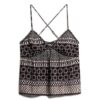 Top de tirantes estampado