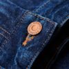Vaqueros de carpintero de denim de cintura media de Organic Cotton