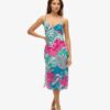 Vestido camisero midi estampado Vestido camisero midi estampado