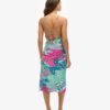 Vestido camisero midi estampado Vestido camisero midi estampado