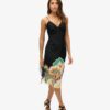 Vestido camisero midi estampado Vestido camisero midi estampado