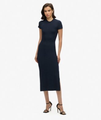 Vestido camiseta midi