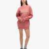 Vestido de chándal con logotipo metálico de lujo Vestido de chándal con logotipo metálico de lujo