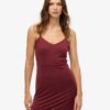 Vestido de jersey con espalda abierta