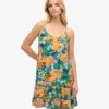 Vestido de playa mini con tirantes Vestido de playa mini con tirantes