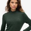 Vestido de punto de merino de manga larga