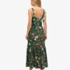 Vestido largo con volantes