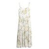 Vestido largo con volantes