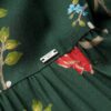 Vestido largo con volantes