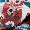 Vestido lencero mini con estampado