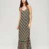 Vestido maxi de playa con tirantes