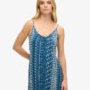 Vestido maxi de playa con tirantes