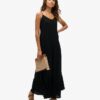 Vestido maxi de playa con tirantes Vestido maxi de playa con tirantes