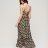 Vestido maxi de playa con tirantes