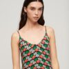 Vestido maxi de playa con tirantes