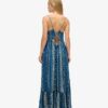 Vestido maxi de playa con tirantes