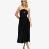 Vestido midi con aberturas