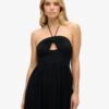 Vestido midi con aberturas