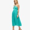 Vestido midi con aberturas