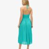 Vestido midi con aberturas
