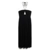 Vestido midi con aberturas
