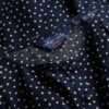 Vestido midi con tirantes y botones estampados