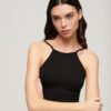 Vestido midi de jersey con espalda de encaje