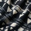 Vestido midi estampado con aberturas