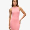 Vestido mini ajustado con espalda cruzada