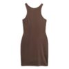 Vestido mini ajustado con espalda cruzada
