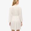 Vestido mini con cuello en V Ibiza