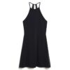 Vestido mini de jersey con corte ajustado y acampanado