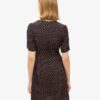 Vestido mini de pantalones cortos estampado