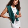 Vestido sin mangas con logo Code