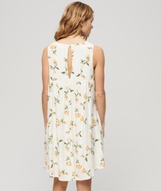 Vestido sin mangas con volumen