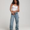 Vintage Jeans de carpintero de algodón Organic Cotton