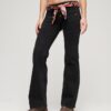 Vintage Organic Cotton Low Rise Slim Flare Jeans