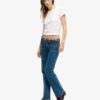Vintage Organic Cotton Low Rise Slim Flare Jeans