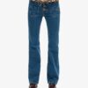 Vintage Organic Cotton Low Rise Slim Flare Jeans