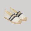 Zapatos con superposición de lona tipo alpargata
